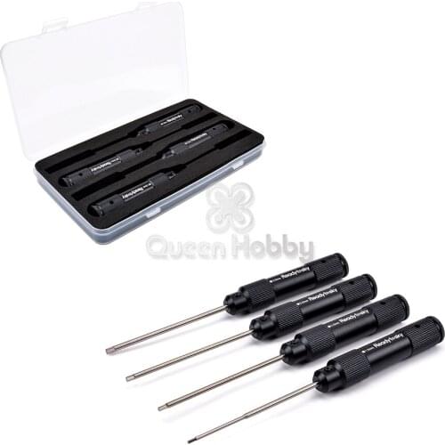 High Quality Steel 1.5MM 2.0MM 2.5MM 3.0MM Hex Screw driver Tools HSS Material 176mm Total Length for RC Helicopter Airplane