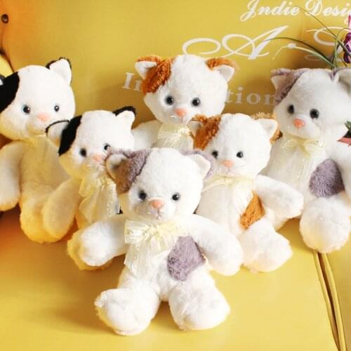 Cute cat 18/20/23cm plush lovely stuffed soft good quality Pillow Soothing doll Home decoration Christmas birthday gifts for kid