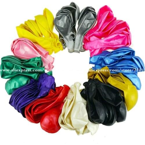 Wedding or Birthday party pink Pearl Latex Balloons 10 inch Helium Balloon Inflatable Happy Birthday Party Balloons baby shower