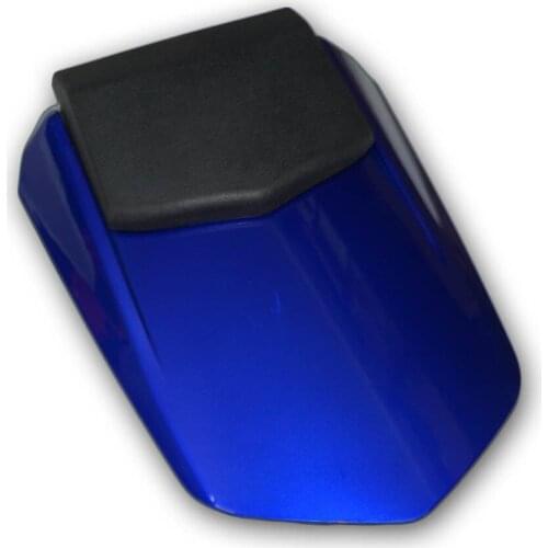 Blue Motorcycle Rear Tail Pillion Passenger Hard Seat Cover Cowl Fairing Seat for Yamaha YZF1000 YZFR1 YZF-R1 YZF R1 2004-2006