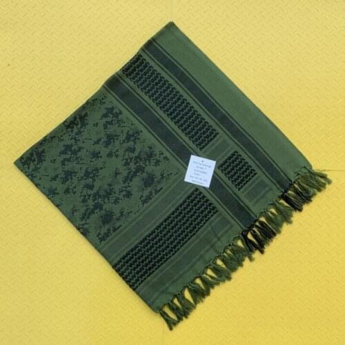 Tactical Lightweight Desert Arab Scarf Neck Warmer Shemagh KeffIyeh Scarves for Woman Man Cycling Hiking Hunting Scarf