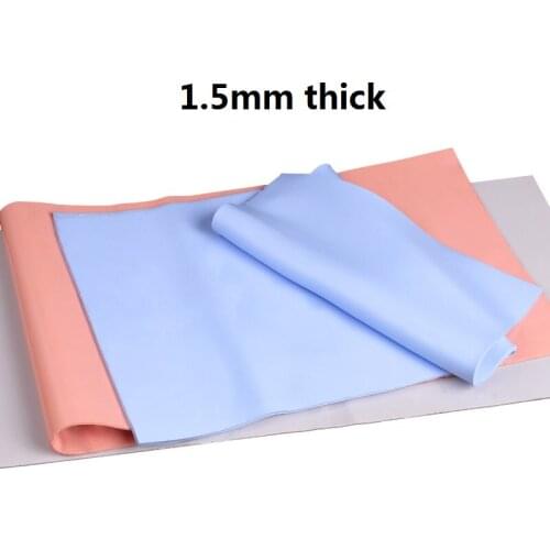 1.5mm Heat-conducting silica gel sheet CPU video memory Heat dissipating silicone grease pad graphics card Thermal Cooling paste