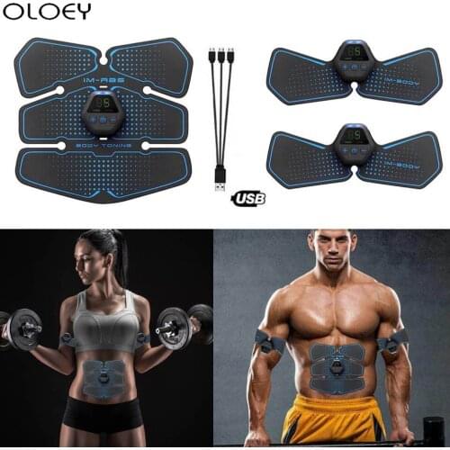 Equipment Training Gear Muscles Electrostimulator Toner Gym Abdominal Muscle Stimulator Trainer EMS Abs Fitness Exercise At Home