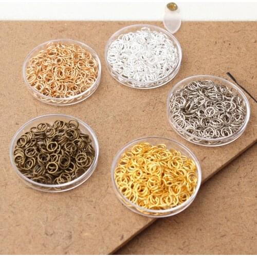 The ultrafine single ring connecting ring circle opening ring hoops DIY accessories necklace bracelet pendant buckle material