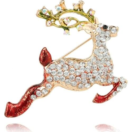 Fawn Brooch Christmas Ornament Christmas Jewelry Pins and Brooches Fawn Brooch Christmas Ornament