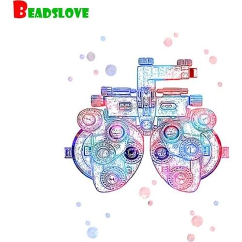 Diamond embroidery Watercolor Optometry Tool Ophthalmology Art DIY diamond Painting Cross Stitch Rhinestone picture Mosaic decor