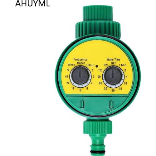 Garden DIY Yard Automatic Irrigation Controller Digital Watering Timer Irrigation Water Time Single Outlet Faucet Hose Bib Timer