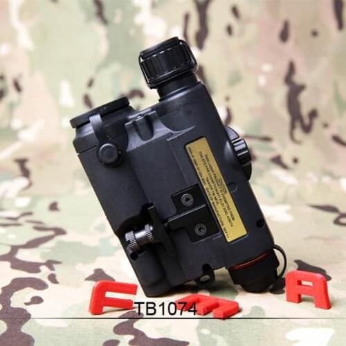 FMA Tactical Military PEQ LA5-C Upgrade Version LED White light + Red laser with IR Lenses BK/DE/FG Battery case