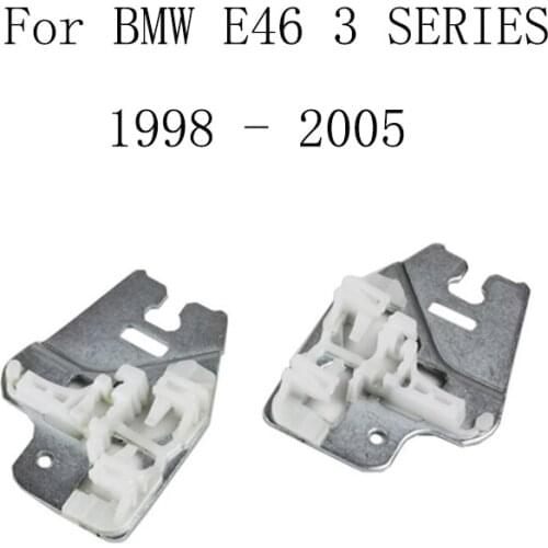 For BMW E46 3 SERIES 1998-2005 Power Electric Car Window Regulator Window Lifter Repair Clip With Metal Slider Front Left Right