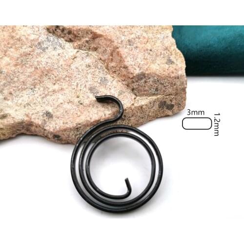 FINEWE 5pcs/lot Door Handle Replacement Spring Door Knob Handle Lever Latch Internal Coil Repair Lock Torsion Flat Spring