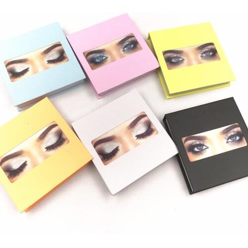 Eyes open/closed Magnetic Eyelashes Empty Package Mink Eyelashes Magnetic Eyeliner Magnetic Lashes Short False Lashes Makeup