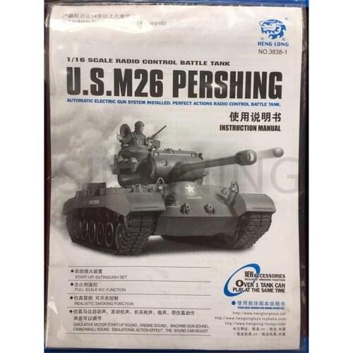 Heng long 3838 Germany Tiger Tank User Manual