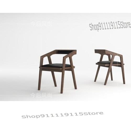 [book Chair] Solid Wood Dining Chair / Computer Chair / Lazy Chair / Boss Chair / Office Chair / Tea Chair / Reception Chair
