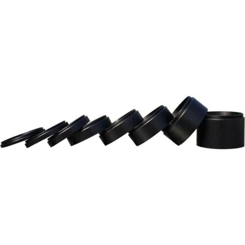 M48X0.75 Focal Length Extension Tube Kit 3/5/7/10/12/15/20/30mm for Astronomical Telescope Photography T2 Extending Ring