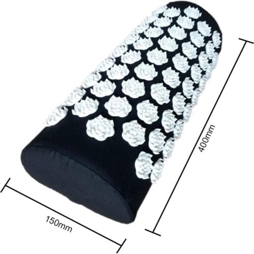 A Massager Cushion Acupuncture Sets Relieve Stress Back Pain Mat/Pillow Rose Spike Massage And Relaxation Head Neck Foot Yoga