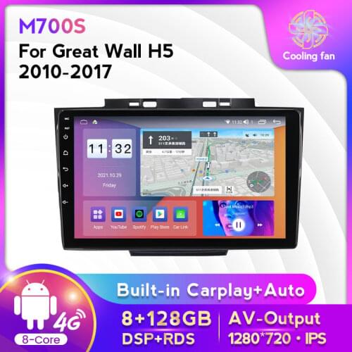 MEKEDE DSP IPS 6G RAM 128G ROM Car Multimedia Player For Greatwall Haval Hover H5 H3 2013 2014-2018 Car Audio Wifi Carplay SWC