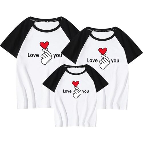Fashion T Shirt Summer Parent-child Print Cotton Family Vacation Casual Baby Tops Streetwear Girls Boys Cozy Loose Pullover