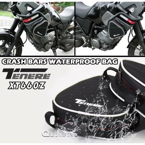 Motorcycle Bags For Yamaha Tenere 660 xtz660 XT660Z T660 Frame Crash Bars Bag Waterproof Bag Tool Placement Bag Frame Bags