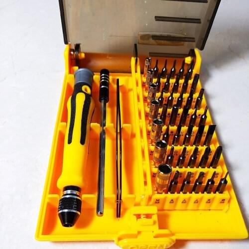 45 PCS Multi-function Screwdriver Set 45 in 1 Magnetic Screwdriver set Precision Screwdriver Set Torx PC Phone Watch Repair Tool