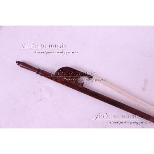 Snakewood 1 pcs 4/4 Violin Bow Baroque white horsetail Straight #8