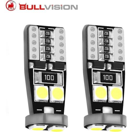 2PC T10 LED W5W 3030 168 194 Turning Signal Lamps Light Bulb In Car 12 24V Non-Polar Lamp beads 10SMD 3030 LED Signal Light Auto