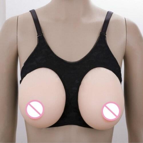 4600g / Pair of Large Silicone Realistic Bras and Fake Breasts for Transvestites and Transvestites To Highlight Their Beauty
