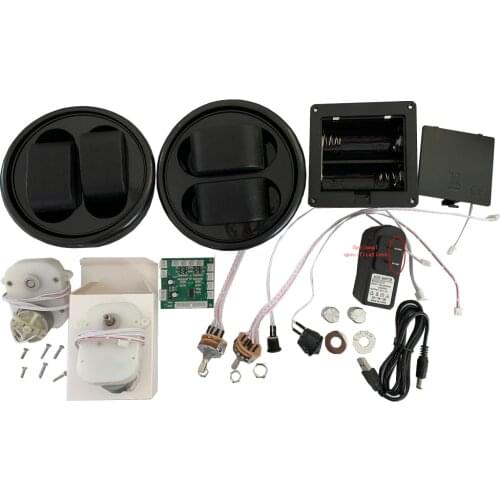 DIY Automatic Winding Watch case box DC Motor Full set of table shaker accessories FOR Four Watchs