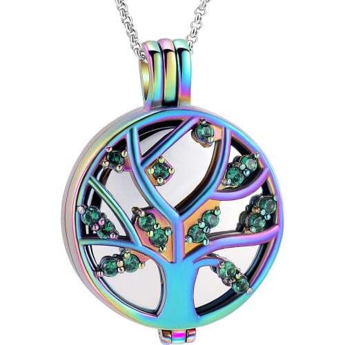 Cremation Jewelry Heart Urn Necklaces for Ashes for Women Stainless Steel Memorial Ashes Keepsake Hollow Pendant Necklace