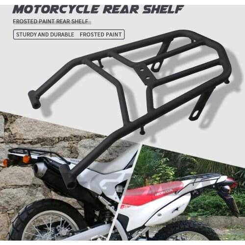 Fit CRF 250 L rear tail rack For HONDA CRF250L 2012-2019 CRF250M 13-19 CRF 250 RALLY 17-19 top box case suitcase carrier board
