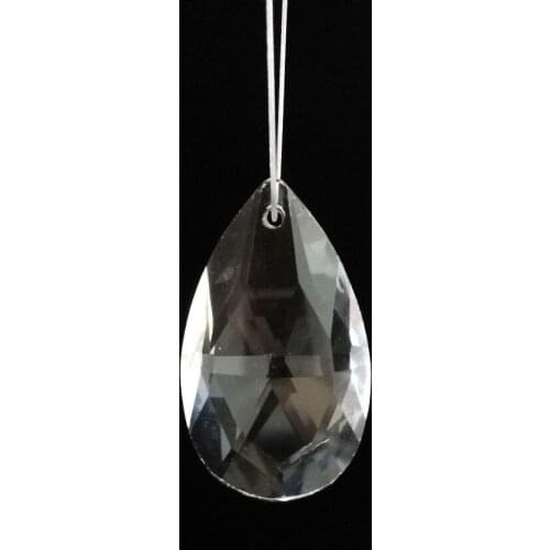 Hot SALE!Factory Price 100PCS/Lot 28mm K9 Optical Clear Crystal Chandelier Parts,Suncatcher Prism Lighting Crystal Pendants