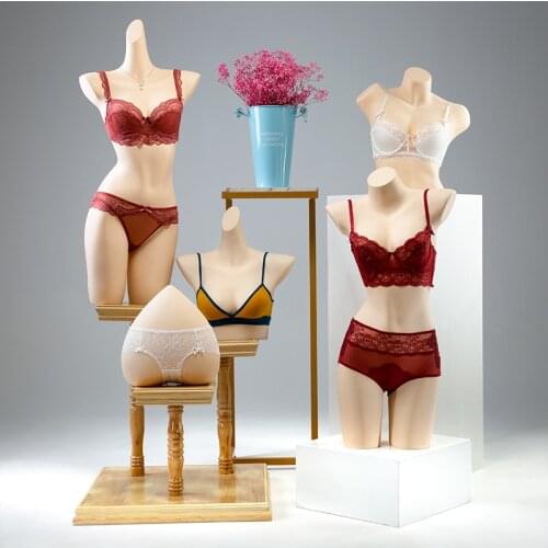Underwear Model Display Stand Mannequin Mens and Womens Bra Window Underwear Manikin