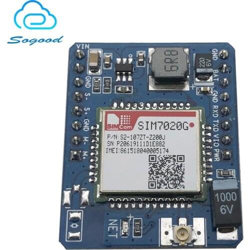 New&Original no fake SIMCOM SIM7020G development board M2M B1/B2/B3/B4/B5/B8/B12/B20/B28 LTE NB-IoT Module with FPC PCB antenna