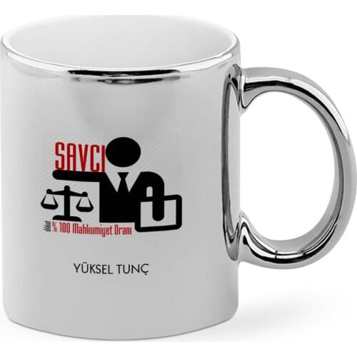 Personalized Professional Prosecutor Chrome Mug Cup-1