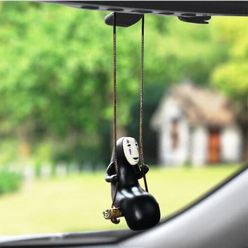 Car Mirror Pendant Interior Decoration Faceless Male Car Ornaments Gift Auto Decoraction Accessories Car Rearview