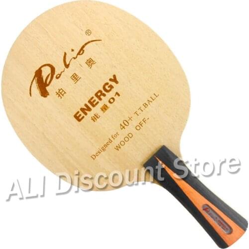 Palio ENERGY01 ENERGY 01 ENERGY-01 3-Plywood Table Tennis Blade for PingPong Racket