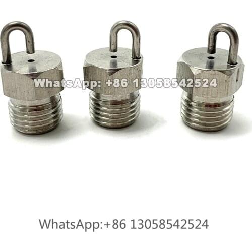 High Pressure Impact Cooling Fine Mist Fog Rubine Core Nozzle, Water Mist Humidifying Impinge Nozzle, Impact Mist Nozzle