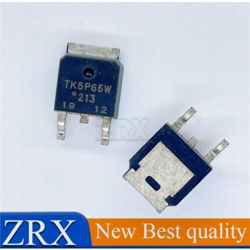 5Pcs/Lot New Original TK5P65W The TO-252 Encapsulation Integrated circuit Triode In Stock