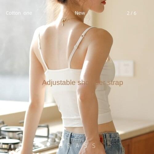 Seamless Tube Top Style Gathered Underwear Womens Self-cultivation Wrapped Chest Sexy Chest Pad Wild American Back Sling Summer