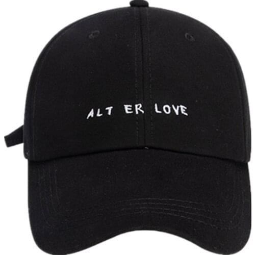 Cotton Letter Embroidery Casquette Baseball Cap Adjustable Snapback Hats for Men and Women 265