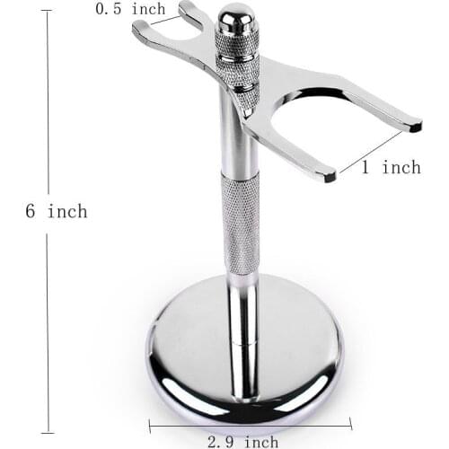 TEYO Shaver Holder Shaving Brush Stand Razor Stand Perfect for Wet Shave Safety Razor Double Edge Razor