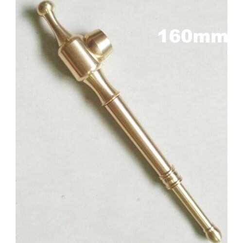 Long Brass Pipe Filter Cigarette Holder Mouthpiece Tobacco Cigarette Cigar Smoking Set