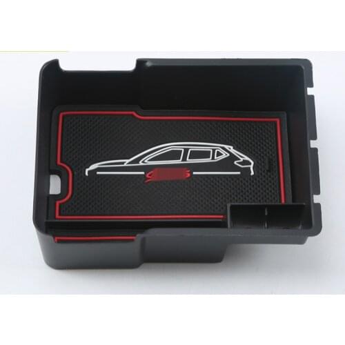 For Changan CS55 PLUS 2019 High-quality ABS Chrome Armrest box storage box accessories dedicated car accessories Car styling