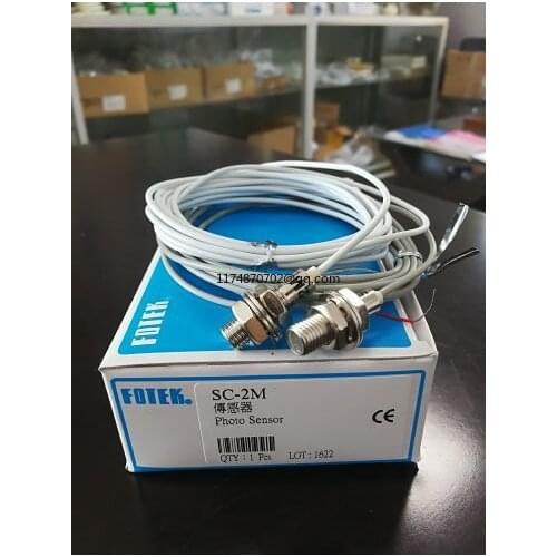 SC-2M FOTEK Thru Beam Photoelectric Switch 100% New & Original Sensor Head Unit