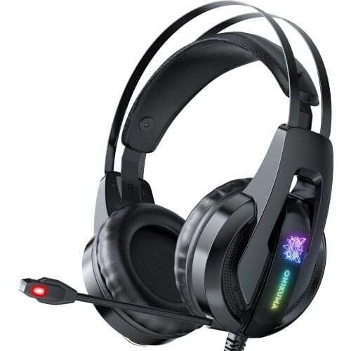 K16 Gaming Headphones RGB Backlit Headpset RGB backlit Noise Canceling microphone For PS4/Xbox One/PC /Laptop