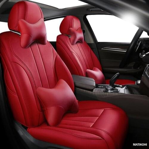 MATIKOHI Custom Leather car seat cover For Opel Astra Antara Vectra Zafira Chery Tiggo 3 5 7 QQ A3 A2 A1 ARRIZO 7 5 3 M7 aut