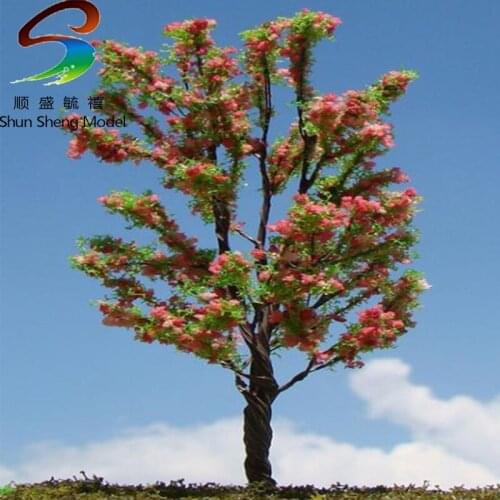 Shun sheng model scene material/tree model/mini tree/model tree/wire tree color tree