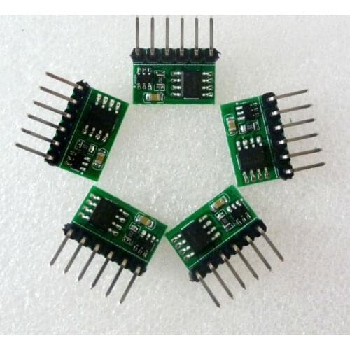 5x 6A 2.5V-6V Flip-Flop Latch Module Bistable Self-locking Trigger Board electronic switch for Breadboard dc motor LED Driver