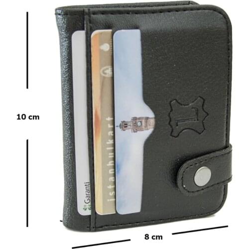 Lederax LD17 Mens Card Holder Wallet Pu Leather Card
