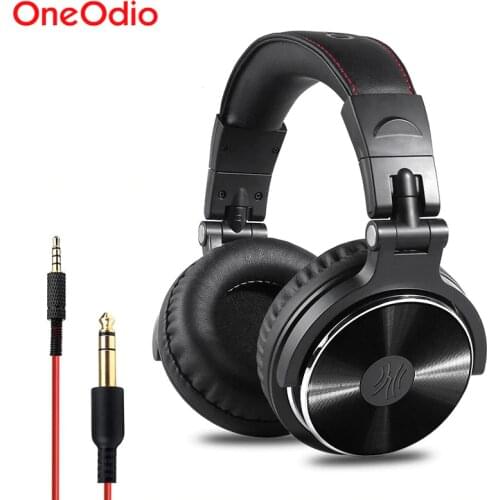Oneodio Recording Monitor Headphones Hifi Professional Studio DJ Headphone Bass Stereo Headset For Xiaomi iPhone With Microphone