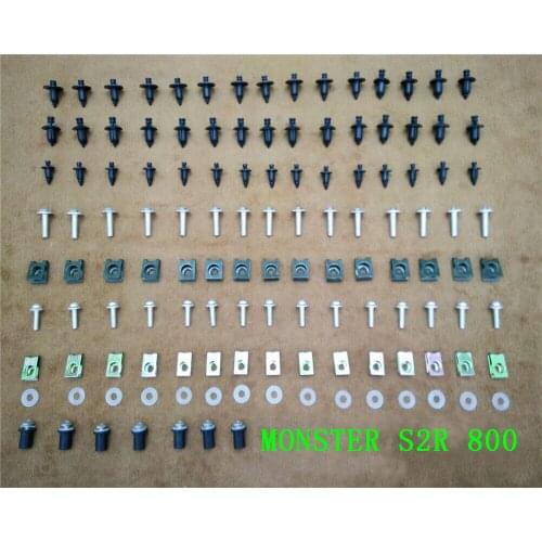 Fairing Bodywork Kit Bolts Screws For Fit For DUCATI MONSTER S2R 800 2005-2007
